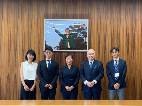 昨年協定を締結した中国・国立燕山大学一行が本学を訪問しました