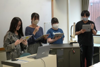 作業療法学専攻と台湾・長庚大学作業療法学科の学生交流プログラム発表