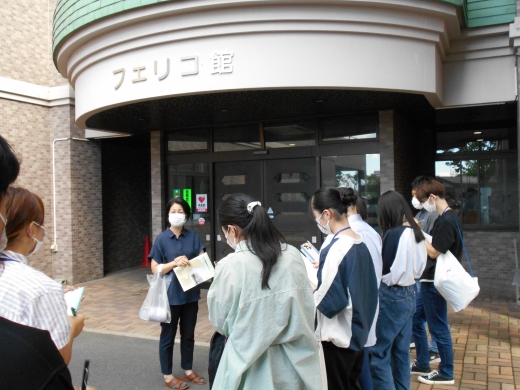 前もってケアハウスについて説明を受けてから入館