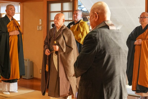 盛田正孝副貫首猊下はじめ阿修羅の会の皆様が御来学