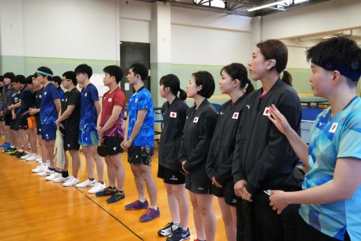 代表合宿メンバー