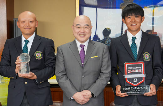 男子ゴルフ部／ブリヂストン大学招待大会—団体、個人で優勝－