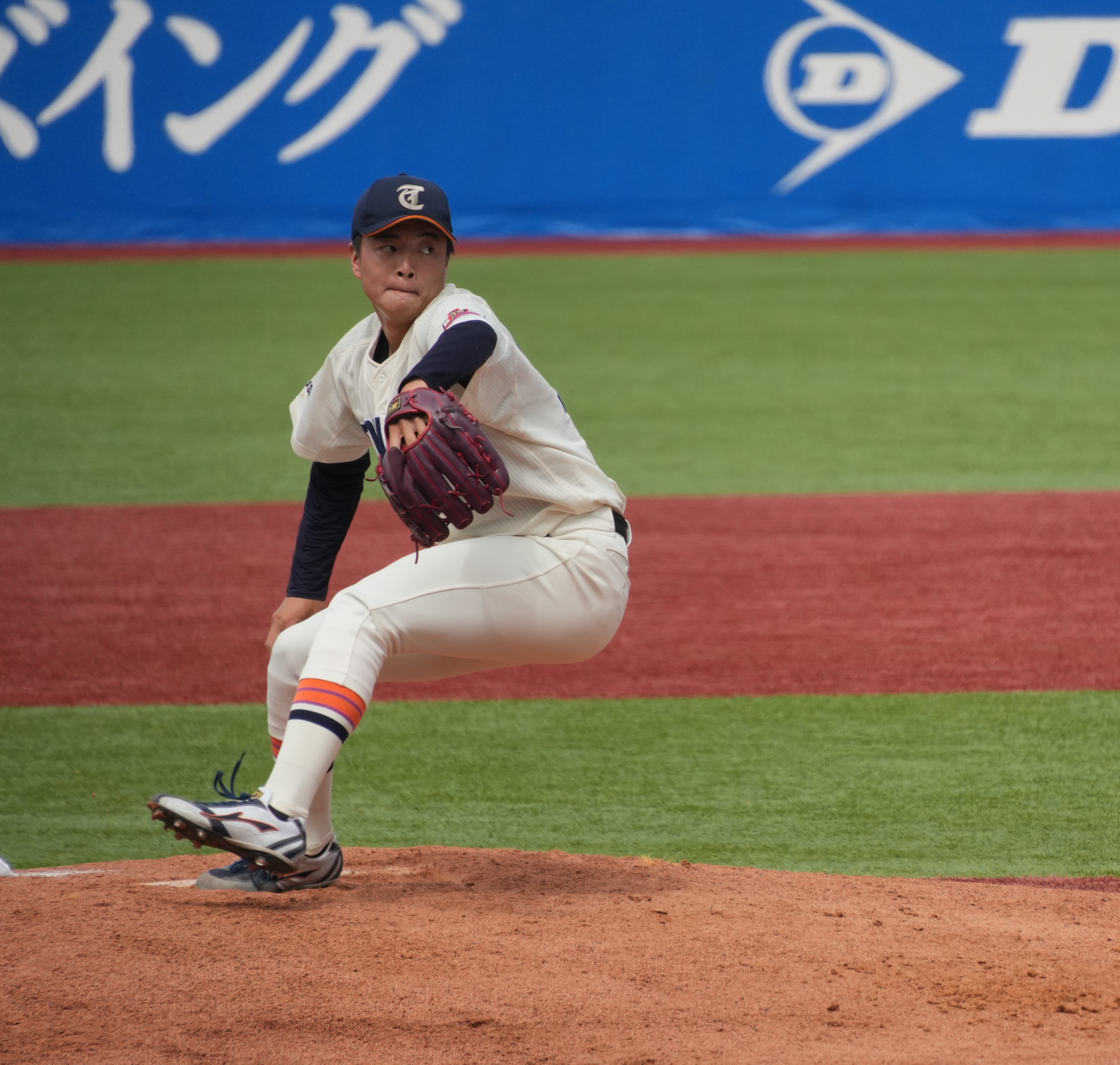 【tbcニュースで放送】硬式野球部・櫻井投手がスタジオ生出演しました