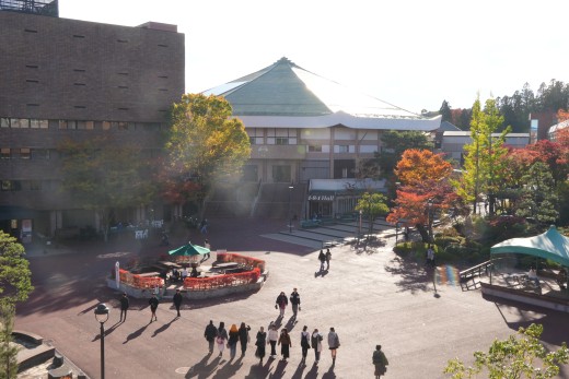 3号館3階からの奇跡の一枚（樋口勇大さん撮影）