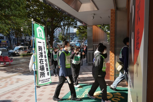 令和7年度仙台駅周辺帰宅困難者対応訓練実施について(仙台駅東口キャンパス)