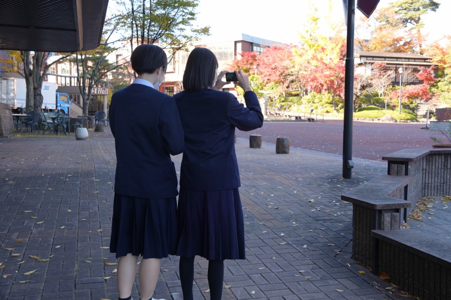 富谷市立東向陽台中学校1年生5名が訪問学習・新庄市立矢向中学校3年生2名が上級学校見学