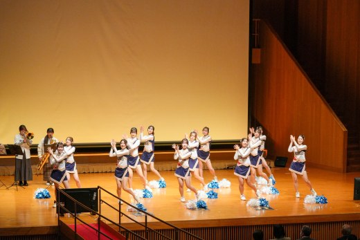 本学チアリーディングチームの創部当初からある伝統パフォーマンス