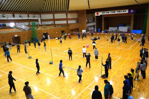 体育館内は大盛り上がり！