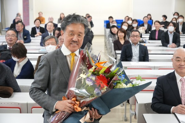 大島巌副学長・教授 最終講義を開催