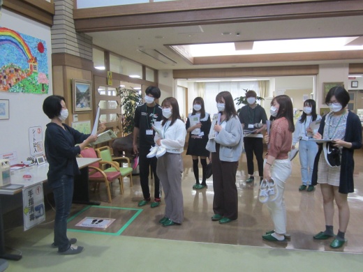 せんだんの杜:施設内の配置の説明