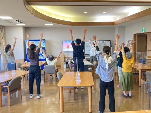 レクリエーション：みんなの体操！