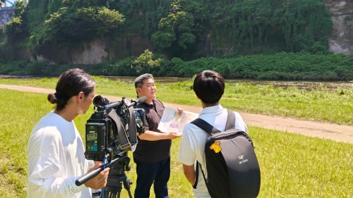 【メディア取材】水本匡起准教授 地層から分析 「仙台・向山で崖崩れ」