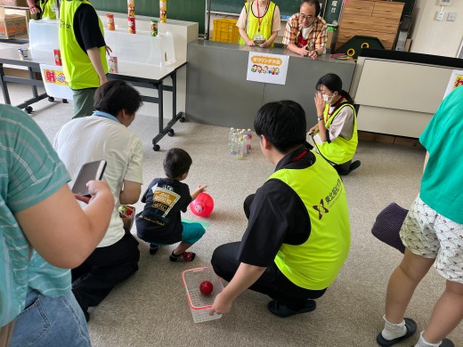 中島地区コミュニティセンター豊川分館でのお楽しみ会の様子