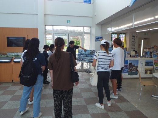 被災地見学の様子