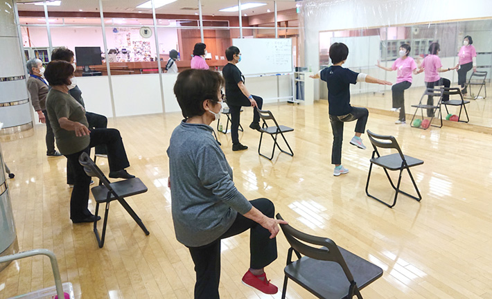 対面での集団教室を再開しました！