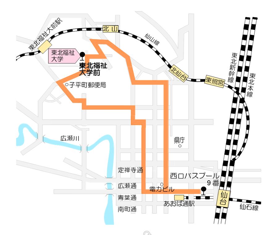 会場へのアクセスマップ