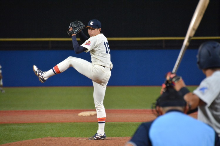 2022年 第71回全日本大学野球選手権で1年生ながら登板する