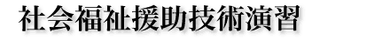 社会福祉援助技術演習