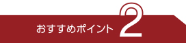 おすすめポイント