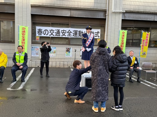 上杉山通小学生による決意表明