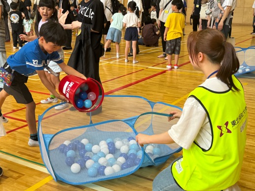 荒井小学校「親子防災授業参観」に参加しました！