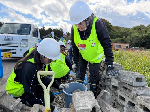 「令和6年能登半島地震」災害ボランティアを行いました。(2G)