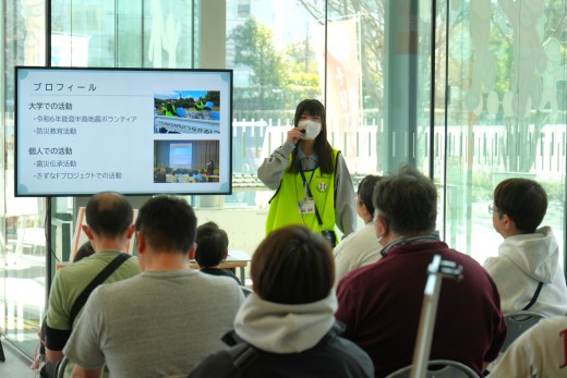そなエリア東京にて防災イベントに参加しました!