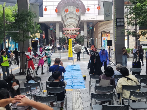 防災レンジャーの様子①
