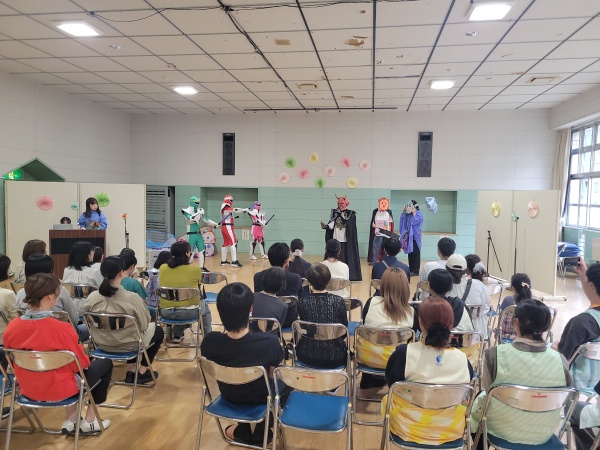 防災レンジャーショーの様子③