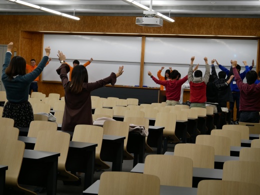 さんあい体操の様子
