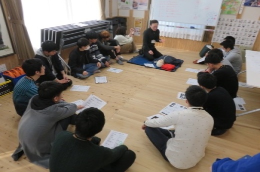 前日には学生交流会及び救命講習会を行い、学びとネットワークの構築を図りました。