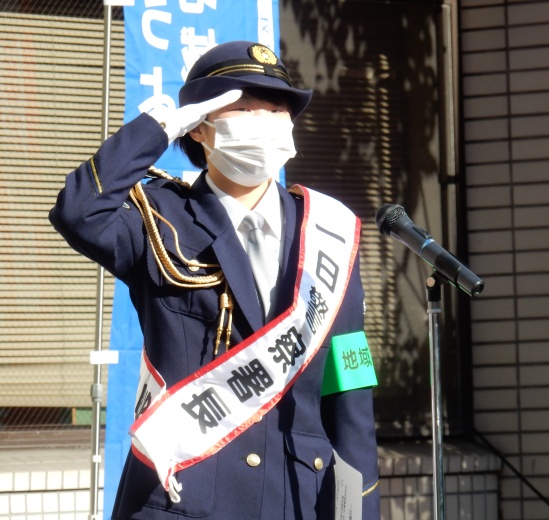 仙台北警察署1日署長を本学学生が行いました／仙台北警察署
