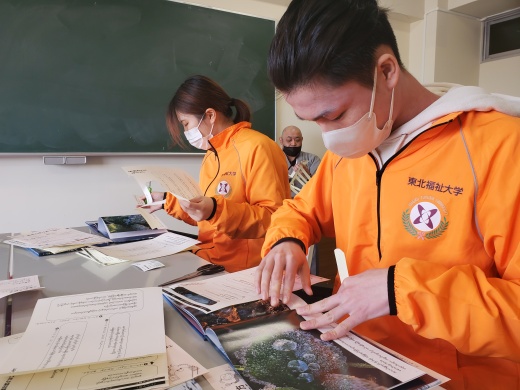 作業の様子