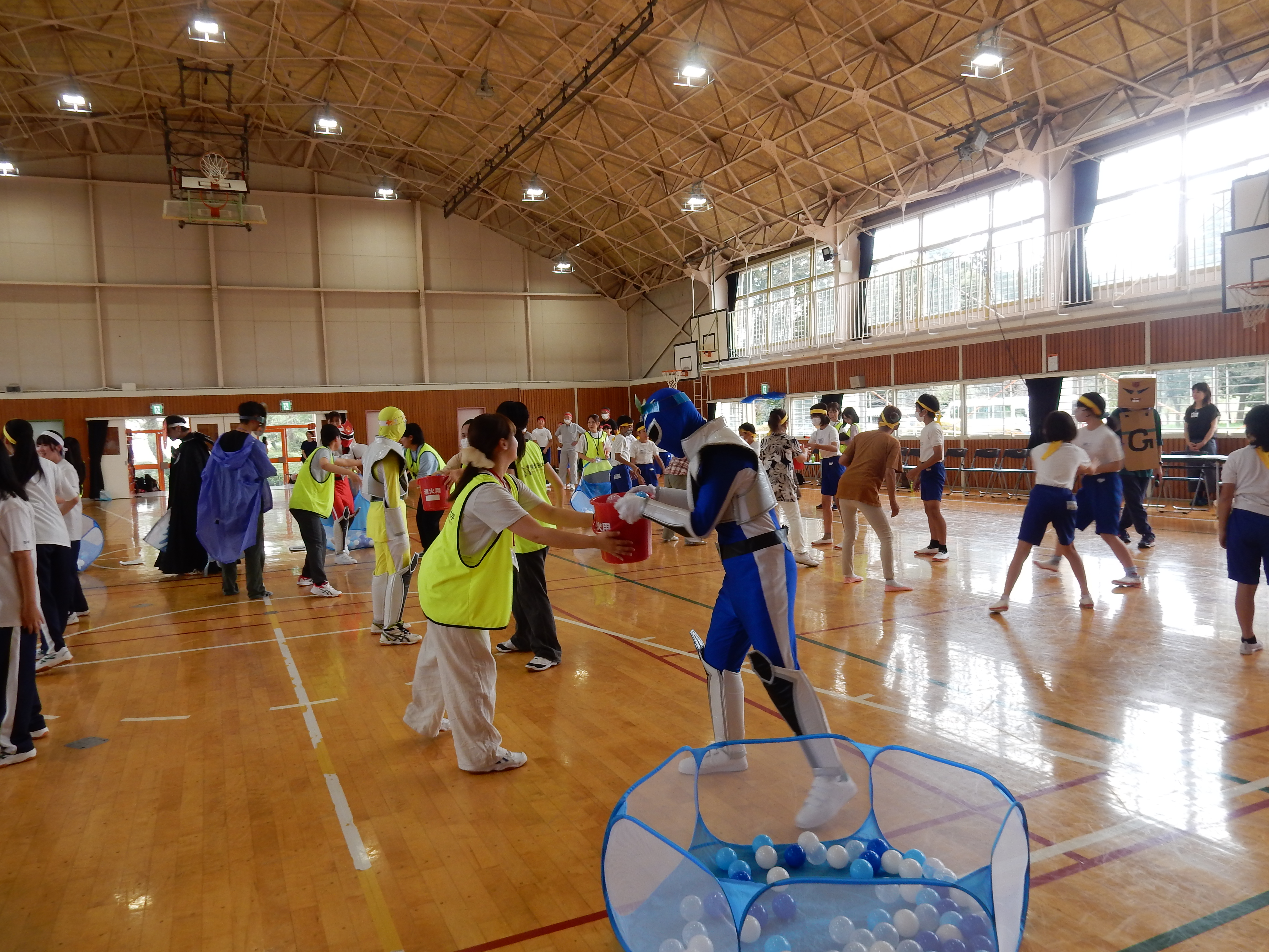 栃木県さくら市の小学校にて「減災運動会」を開催