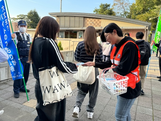 犯罪被害防止・少年健全育成キャンペーンを実施しました