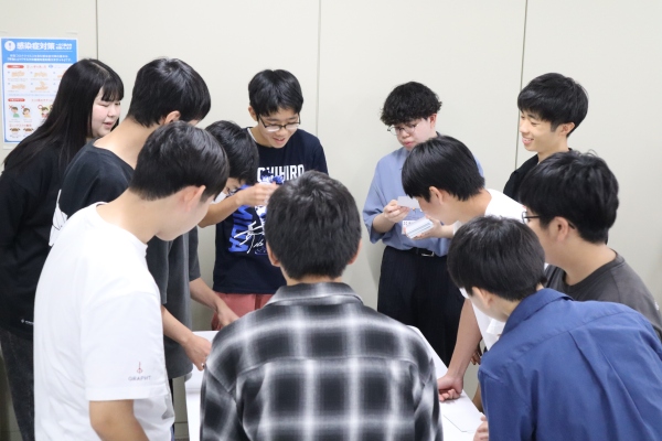 減災カルタの様子